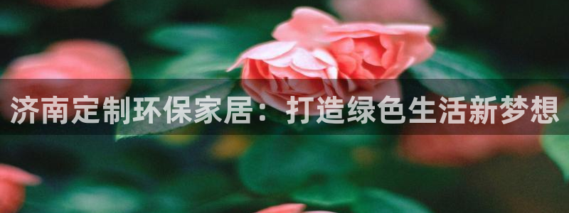 沐鸣平台线路测试：济南定制环保家居：打造绿色生活新梦想
