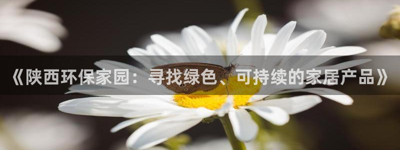 沐鸣注册登录：《陕西环保家园：寻找绿色、可持续的家居产品》